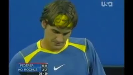 Us Open 2005 : Федерер - Рохус 