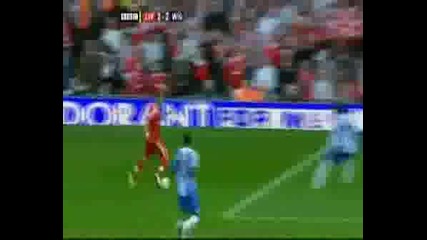 Livarpool 3 - 2 Wigan Riera Goal Za 2 - 2