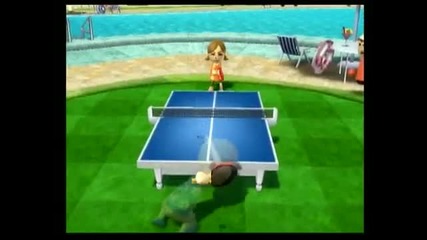 Wii Sports Resort - Table Tennis Barolb Vs. Champion Lucia 