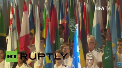 Switzerland: Blatter addresses the FIFA Congress amid calls for him to resign
