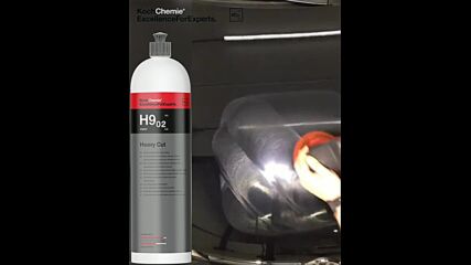 Koch Chemie Heavy Cut H9.02 - последно поколение високоабразивна полираща паста, без силикон!