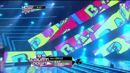 B.a.p - Crash @ M!countdown (30.08.2012)