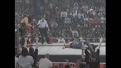 Стинг срещу Далас Пейдж в страхотен мач за титлата в тежка категория - Wcw Nitro 3-23-98