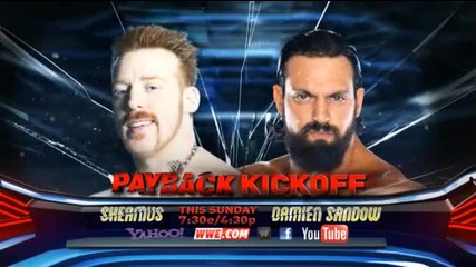 Don't miss the Wwe Payback Kickoff - This Sunday!