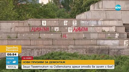 Защо Паметникът на Съветската армия отново бе залят с боя