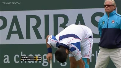 Nadal vs Djokovic - Indian Wells 2011! - The Full Match! - Part 9/15!