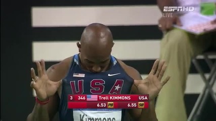 Dwayne Chambers - Световен шампион на 60м в зала от Доха 2010 