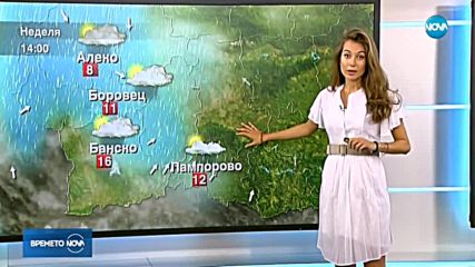 Прогноза за времето (12.05.2018 - централна емисия)