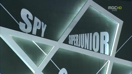 Super Junior - Spy @ Music Core (01.09.2012)
