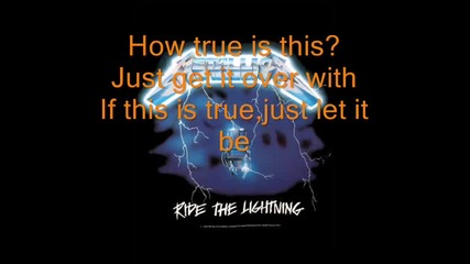 Metallica-ride The Lightning