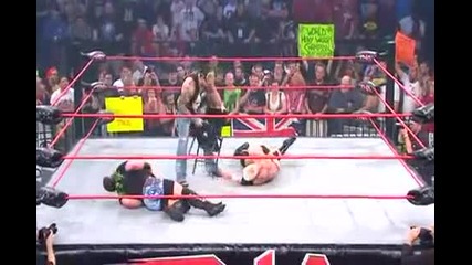 Jeff Hardy attacks Rvd and Mr Anderson 