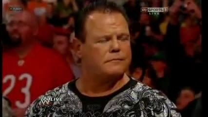 Paul Heyman faking heart attack mocking Jerry Lawler Raw 11 13 2012