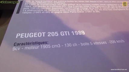 1989 Peugeot 205 1.9 Gti - Paris Auto Show 2012