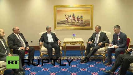 Qatar: Russia wants all Palestinians to have a permanent home, says Lavrov