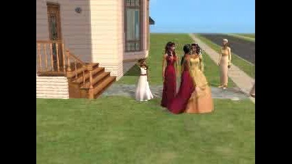 Sims Wedding Day