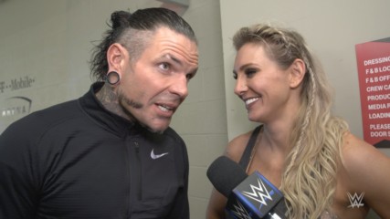 Does Charlotte Flair delete Jeff Hardy's "Woo!" attempt after WWE MMC?