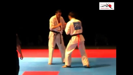 European Kyokushin Championship 2011-sergiu Druhora-andrius Miseckas