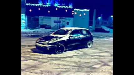 Drift po snega s Bravo