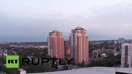 Ukraine: Explosions ring out over Donetsk amid reports Kiev forces shell airport
