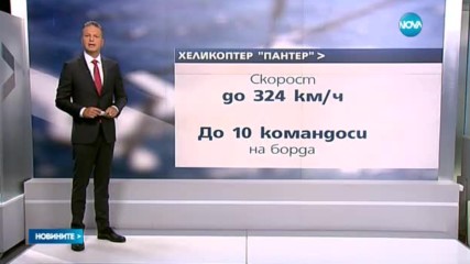 От кога България използва френски хеликоптери "Пантер"?