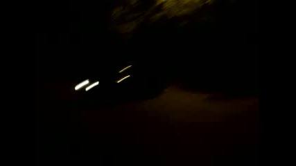 Audi 80 Burnout