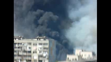 Пожар В Пловдив - 14.07.2008