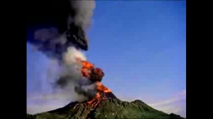- заснето изригване на вулкан 