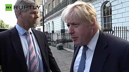 UK Foreign Secretary Boris Johnson Condemns Nice Attacks