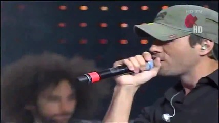 Enrique Iglesias feat. Laura Jane - Takin Back My Love live 