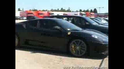 Red Ferrari 430 Scuderia Arrives