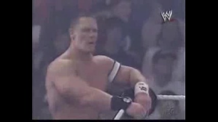 John Cena And Triple H Vs Kurt Angle, Rey Misterio and Randy