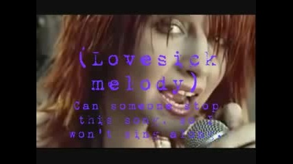 Paramore - Stop this song (lovesick melody) 