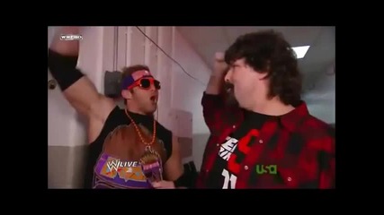 Mick Foley meets Zack Ryder!