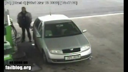 Gas Station Fail 