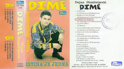 Dejan Dimitrijevic Dime - Istina je jedna