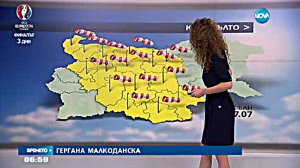 Прогноза за времето (07.07.2016 - сутрешна)