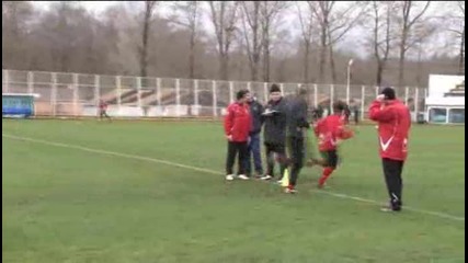 Дъжд посрещна Цска в Анталия 