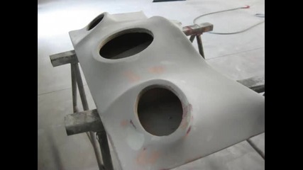 Fiberglaass speaker box building