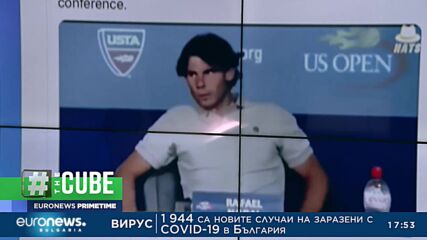 The Cube, 28.07.2022: Клип на Надал, свързан с ваксините, стана хит в мрежата