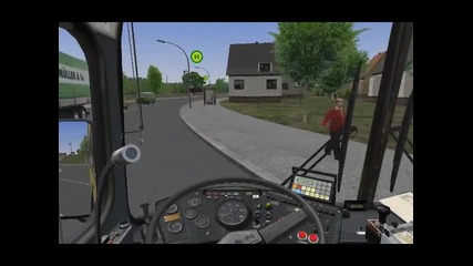 Omsi bus simulator Line 76 - Grundorf ( Bauernhof - Krankenhaus) 