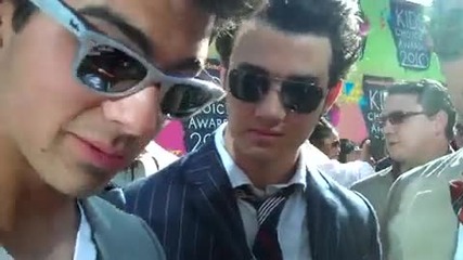 Jonas Brothers at Kca 2o1o.. 