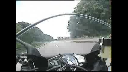 Yamaha Yzf R6 Topspeed On German Autobahn.flv