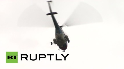 Russia: See Russian national helicopter team perform mind-blowing stunts!