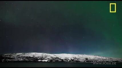 Прекрасни северни сияния в Норвегия - удивително !