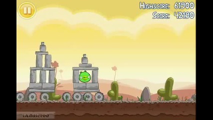 Angry Birds (level 3-6) 3 Stars