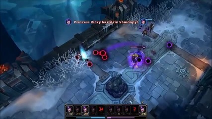 League of Legends All Syndra 5v5