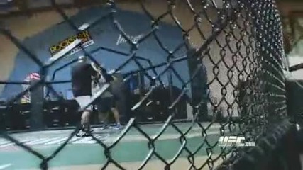 Couture and Coleman are relentless in their training 