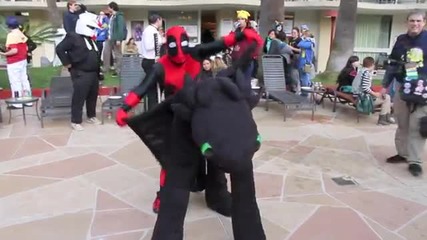 Deadpool vs Anime Los Angeles