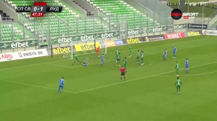 Спортист успя да изравни на Лудогорец
