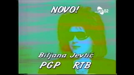 Biljana Jevtic - reklama za album 1992